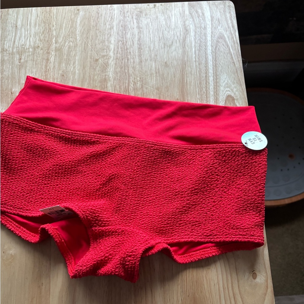 Victoria's Secret High Waist Red Shorts